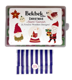 PRE-ORDER - Christmas Advent Calendar - 25 Wooden Shape Designs! 125 Shapes!