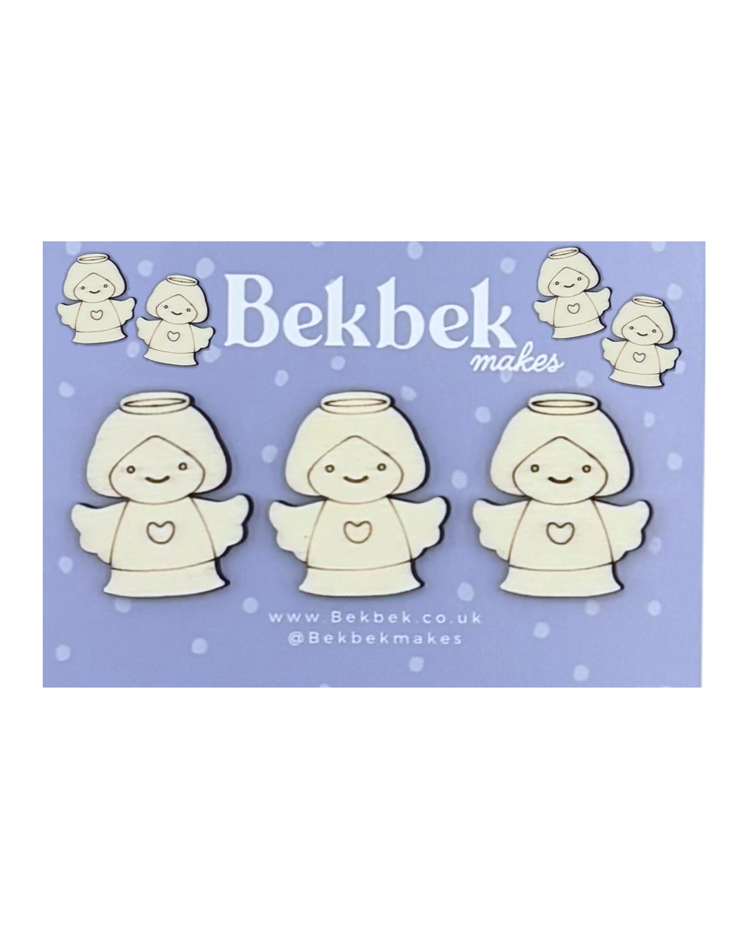 Angel Mix Wooden Shapes