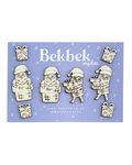 Santa Mix Wooden Shapes
