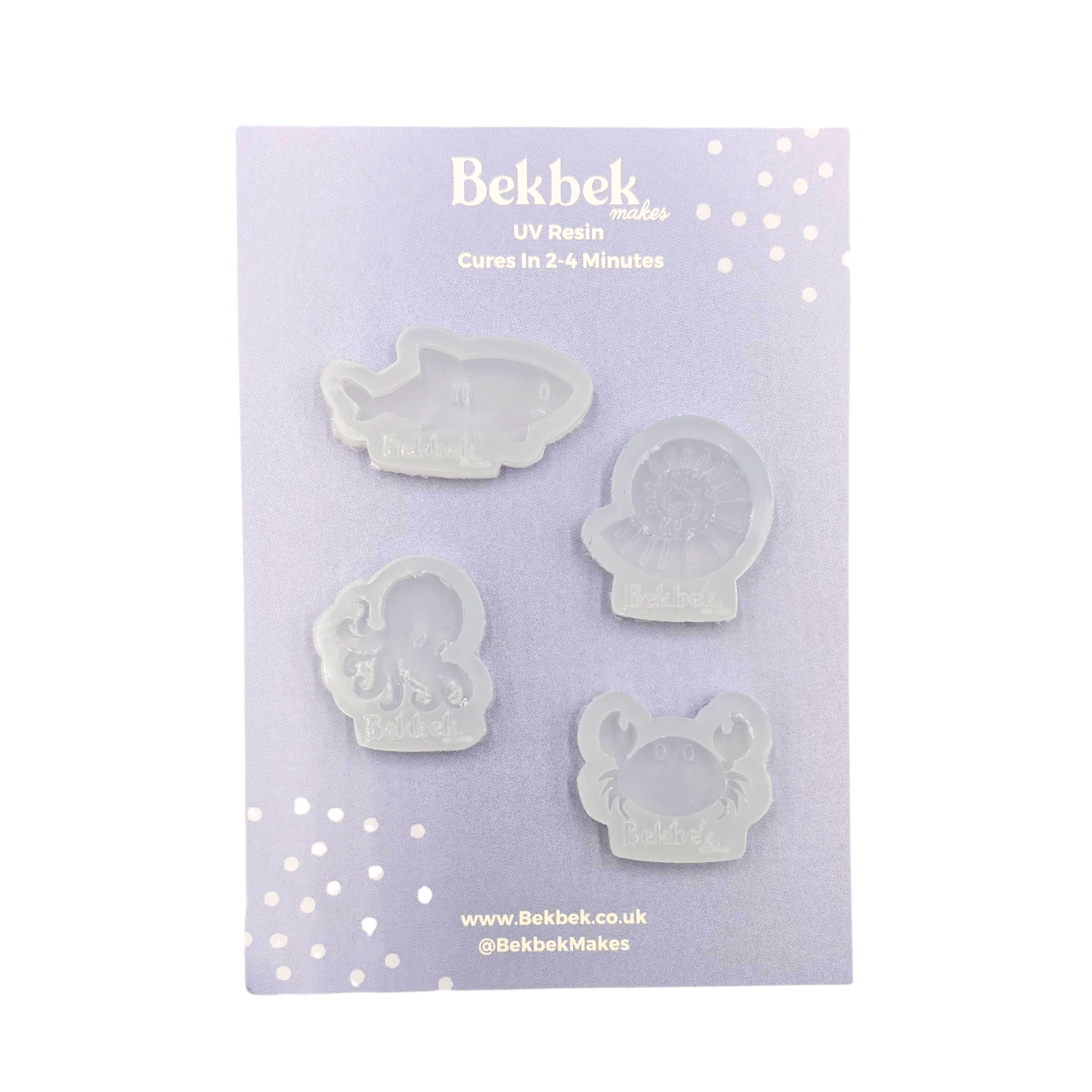 Sea Creatures Reusable Silicone Moulds Set