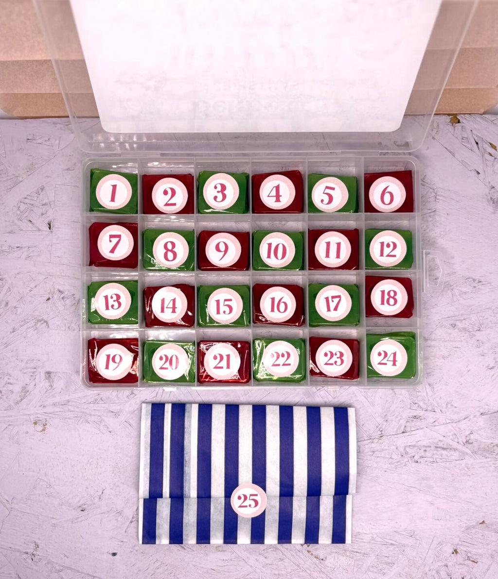PRE-ORDER - Christmas Advent Calendar - 25 Wooden Shape Designs! 125 Shapes!
