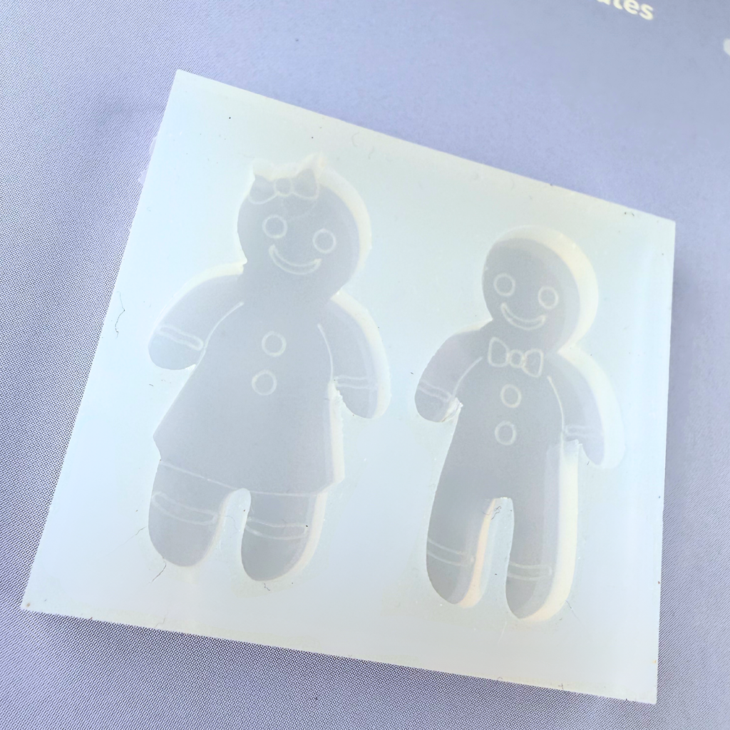 Gingerbread Characters Reusable Silicone Mould