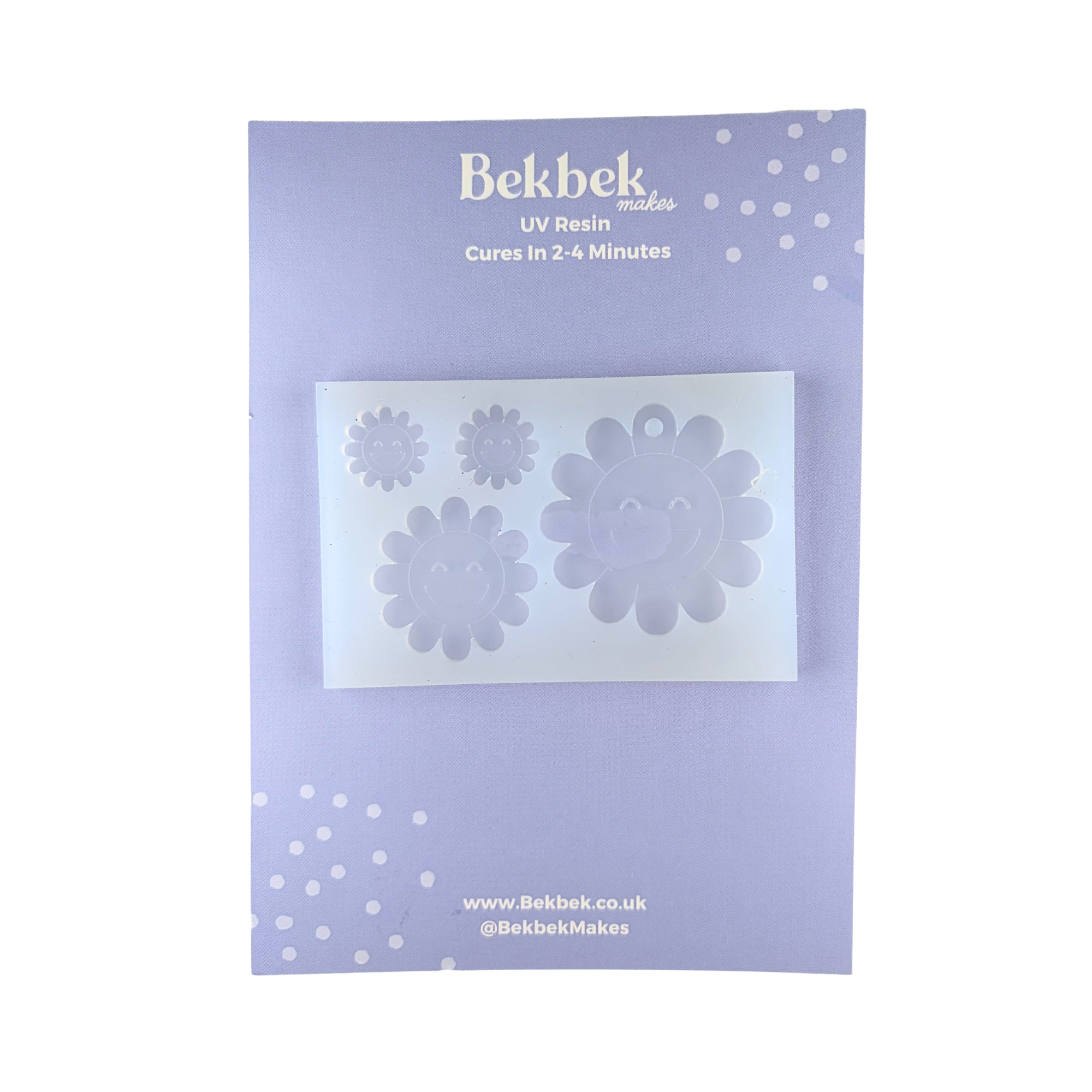 Happy Hippy Flowers Silicone Mould