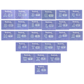 Alphabet silicone mould