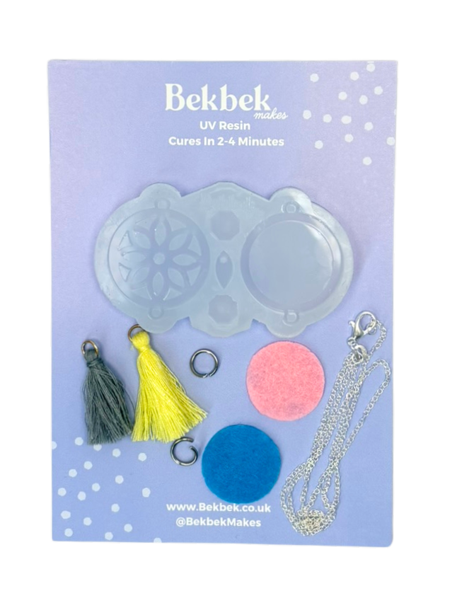Aromatherapy Necklace Set Reusable Silicone Mould