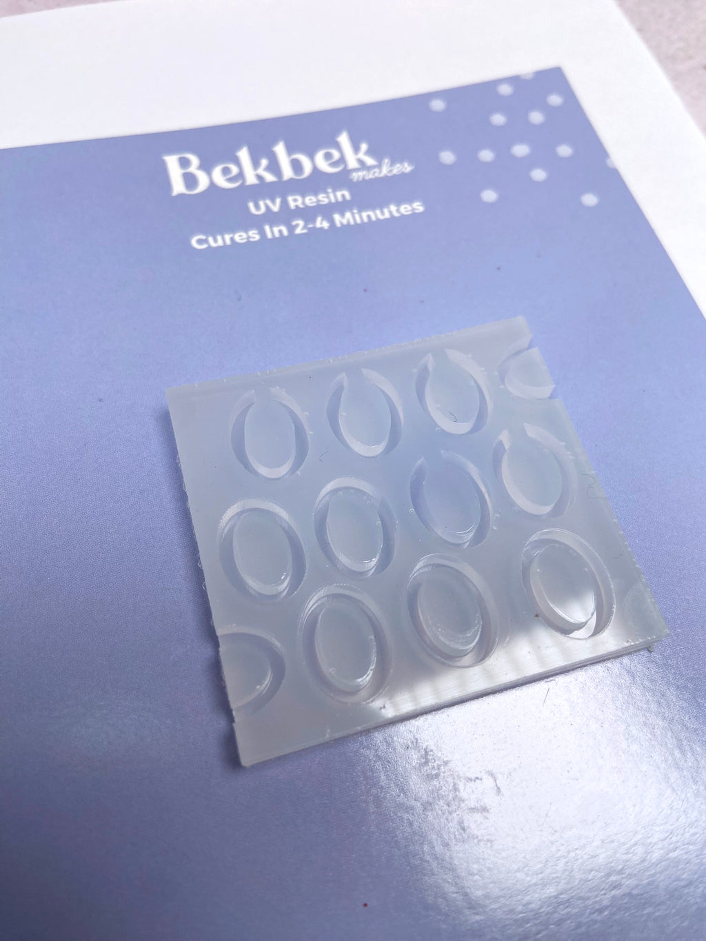 Oval Chain Small Reusable Silicone Moulds ( Glasses, Necklace etc)