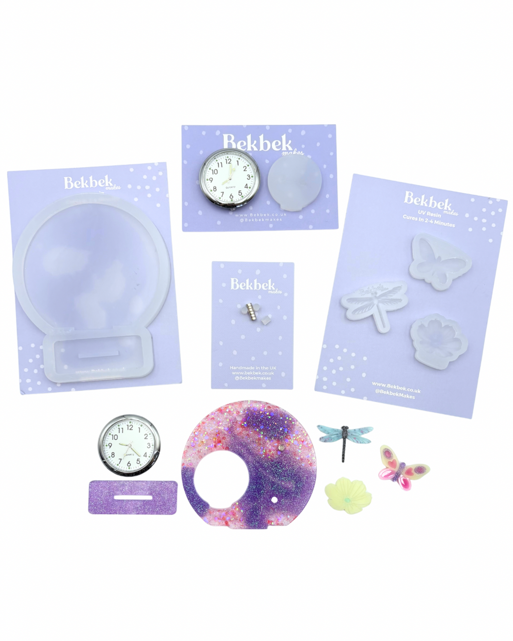 Clock Project Kit (Customisable layout & design)