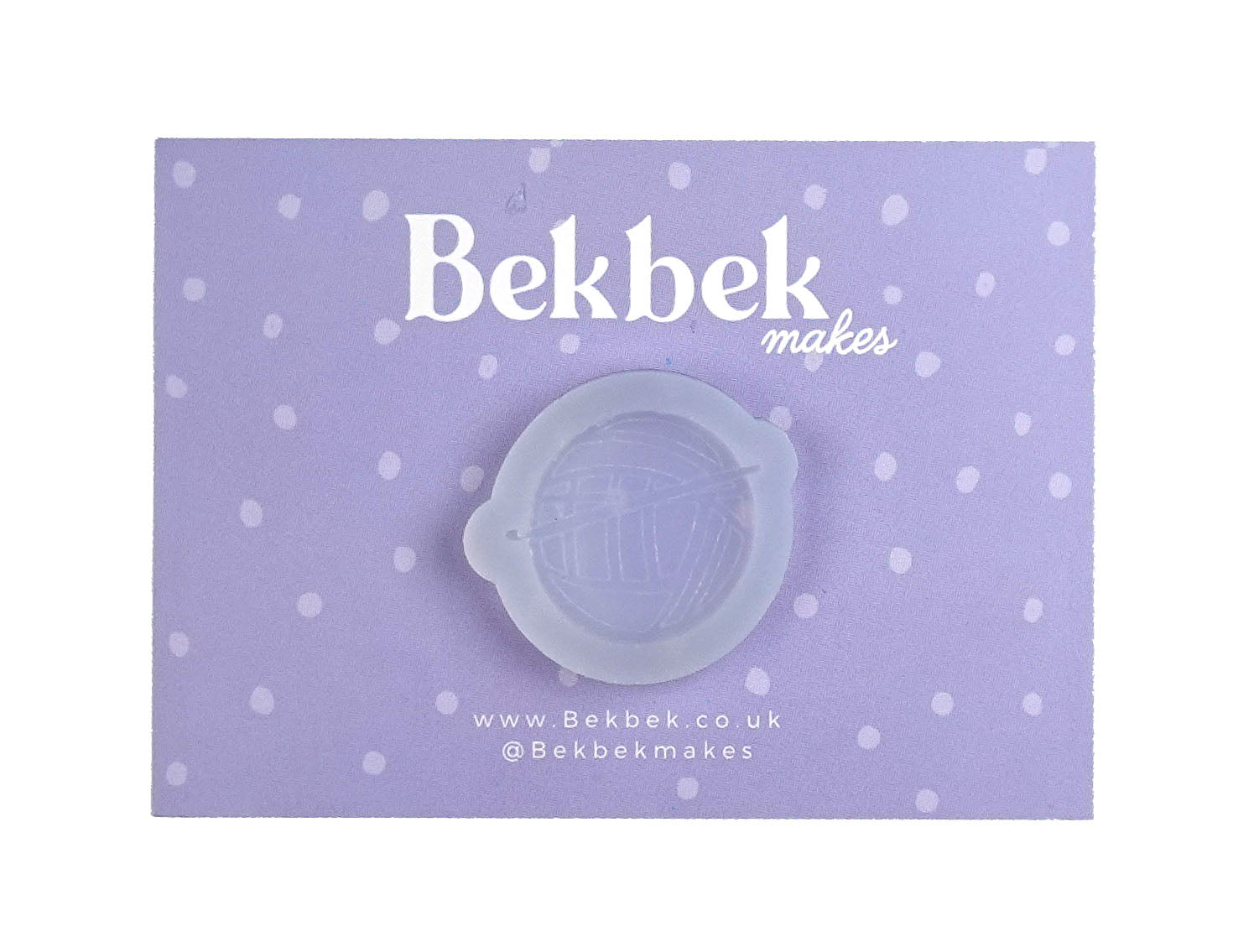 Crochet Hook & Ball of Wool - Hobbies - Reusable Silicone Mould