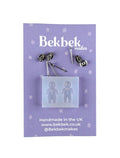 Gingerbread Characters Earrings Reusable Silicone Mould