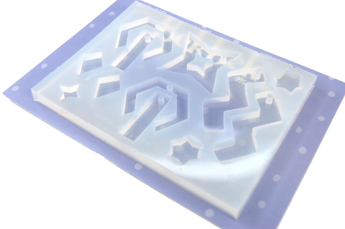 Geometric Earring Shapes Reusable Silicone Mould – Bekbek Makes