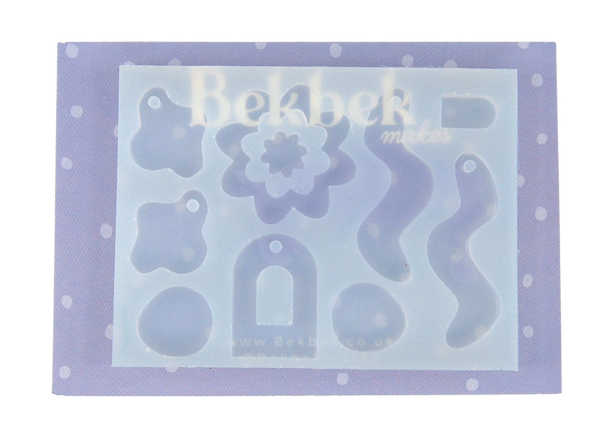 Curved Earring Shapes Reusable Silicone Mould