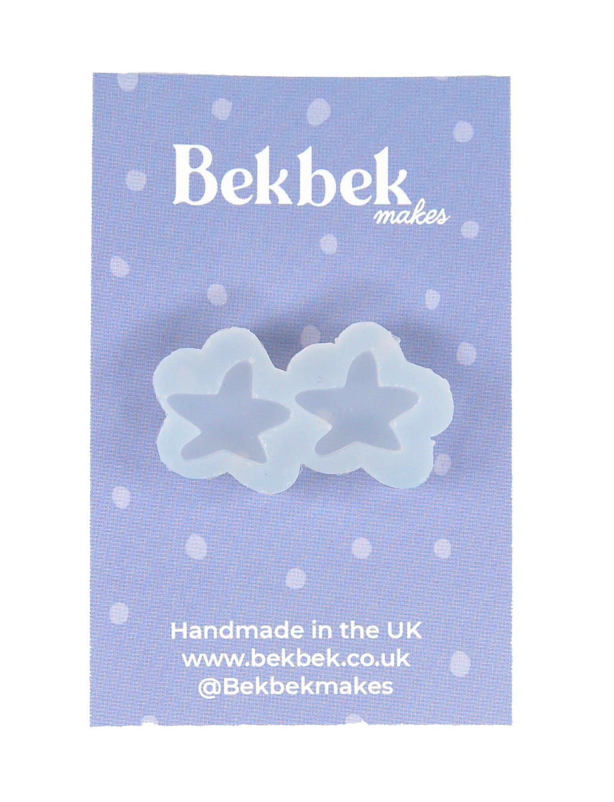 Starfish Earrings Reusable Silicone Mould
