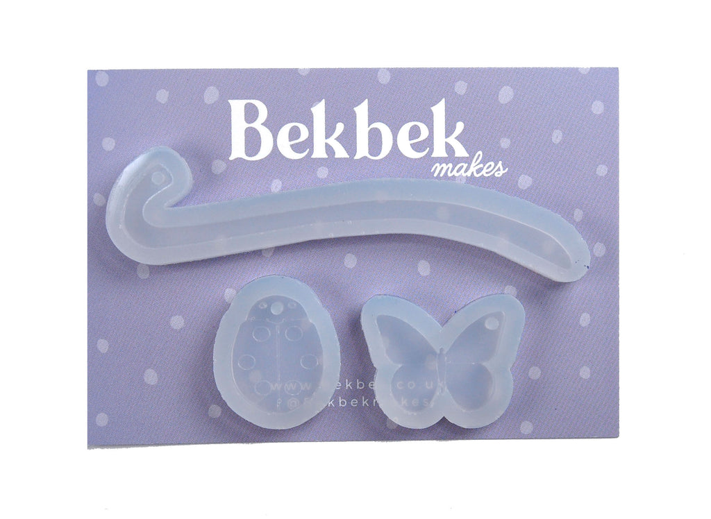 Bookmark and Charm Reusable Silicone Mould