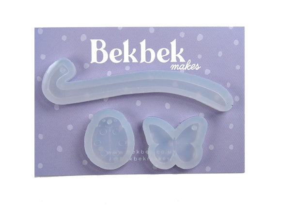 Bookmark and Charm Reusable Silicone Mould