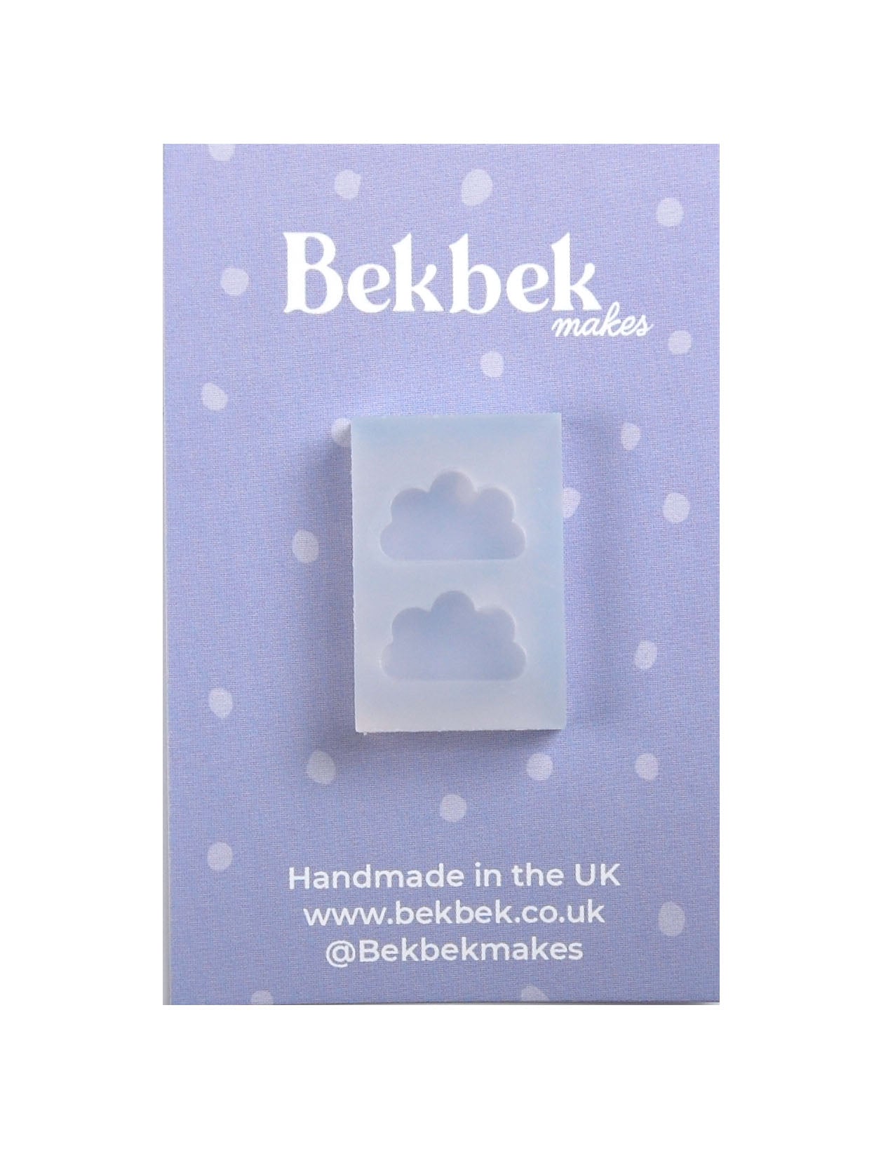 Cloud Earrings Reusable Silicone Mould