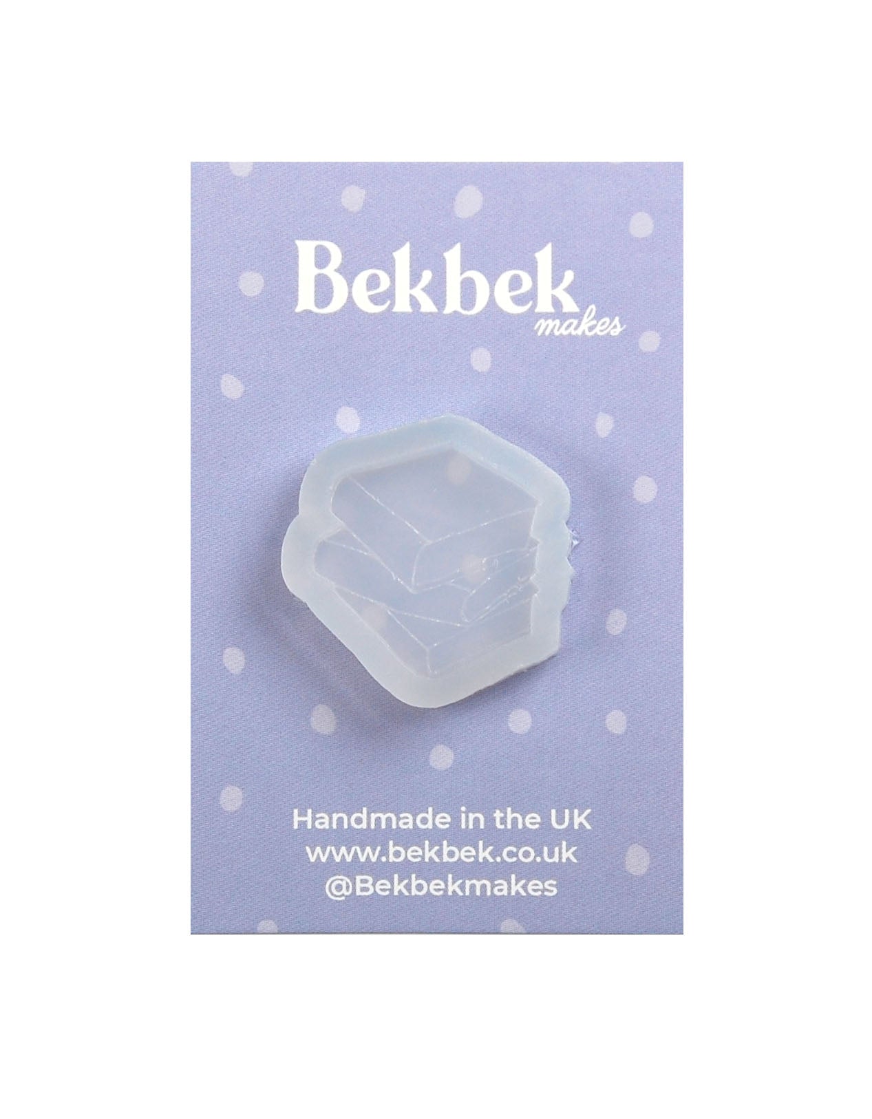 Stack of Books Reusable Silicone Mould