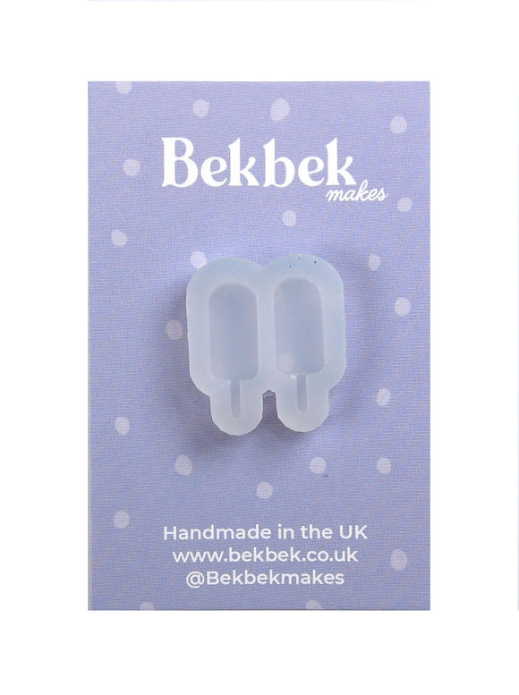 Ice Lollies Small - Ice Lolly Earrings - Reusable Silicone Mould