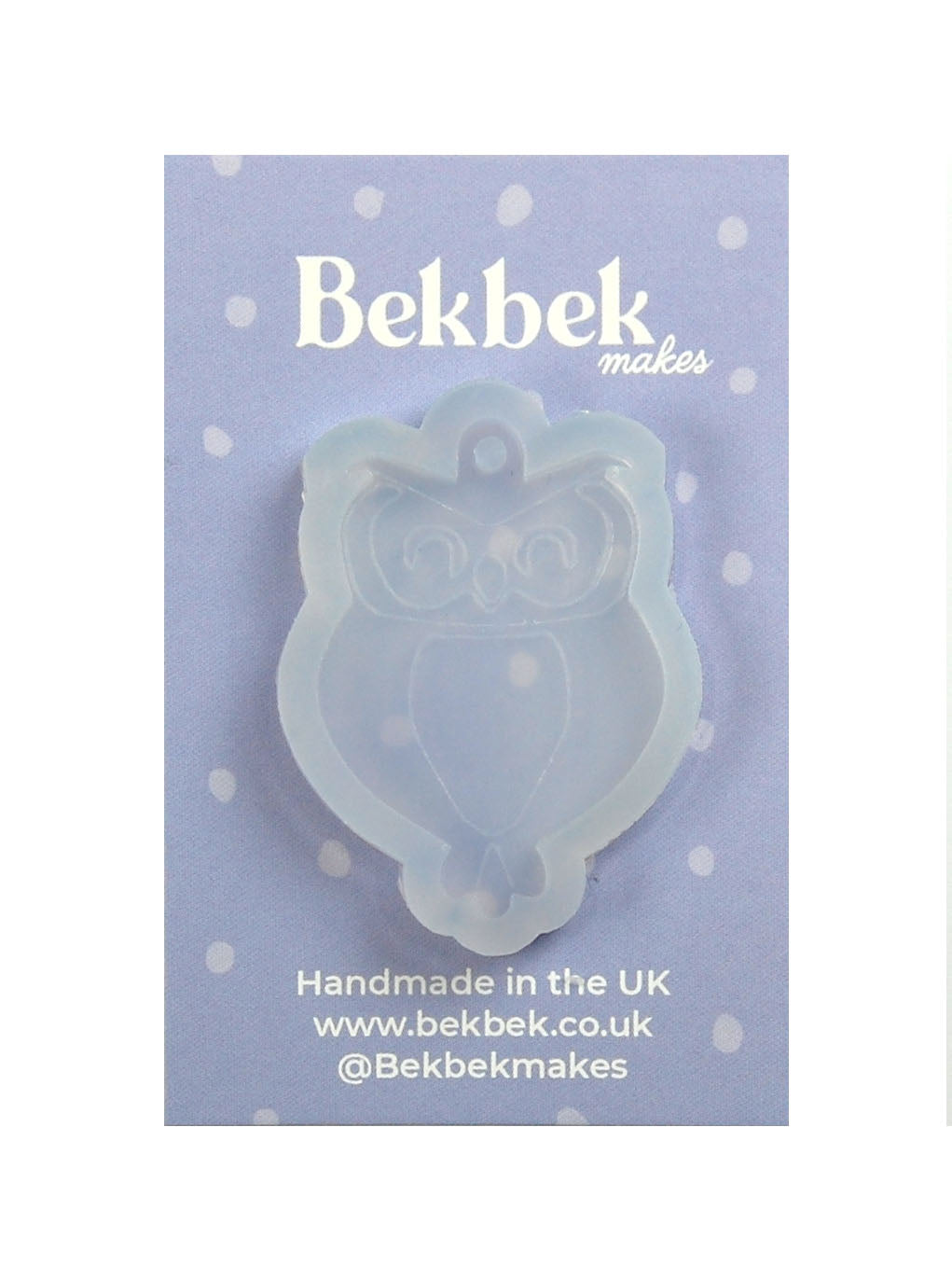 Owl with Spacer Reusable Silicone Mould