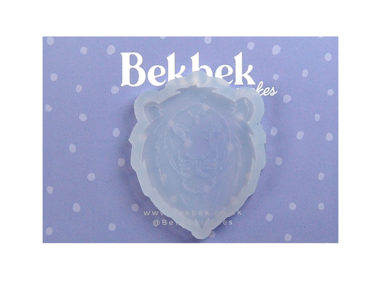 Lion Face Reusable Silicone Mould