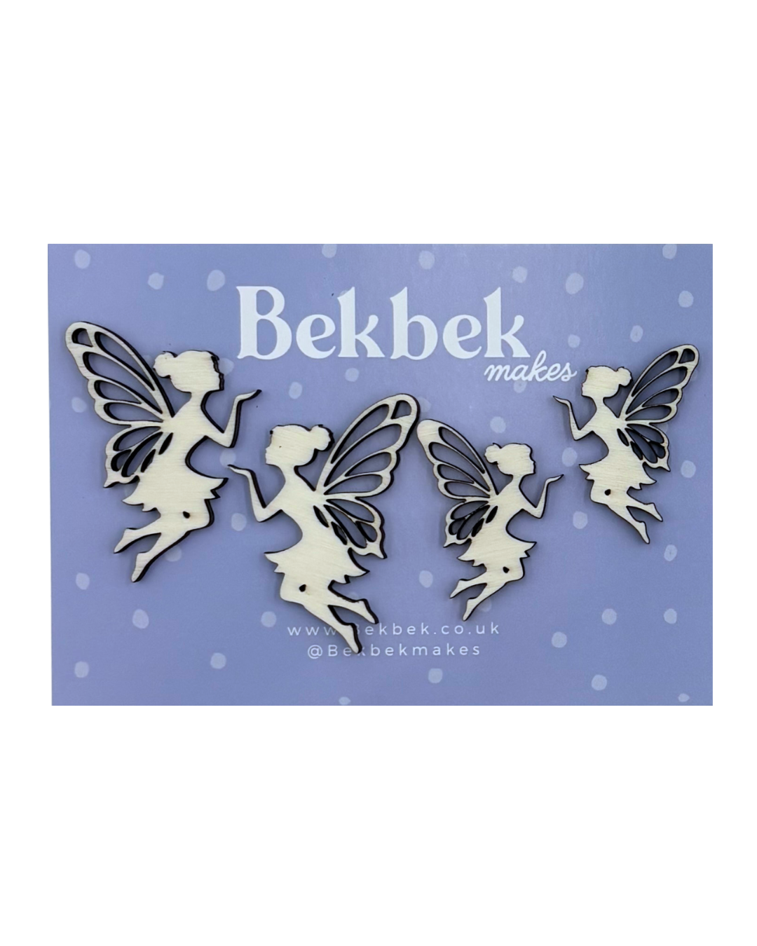 Woodland Fairy Wooden Shapes