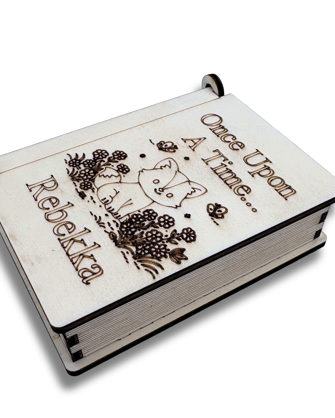 Personalised Book Jewellery Box/ Trinket Box