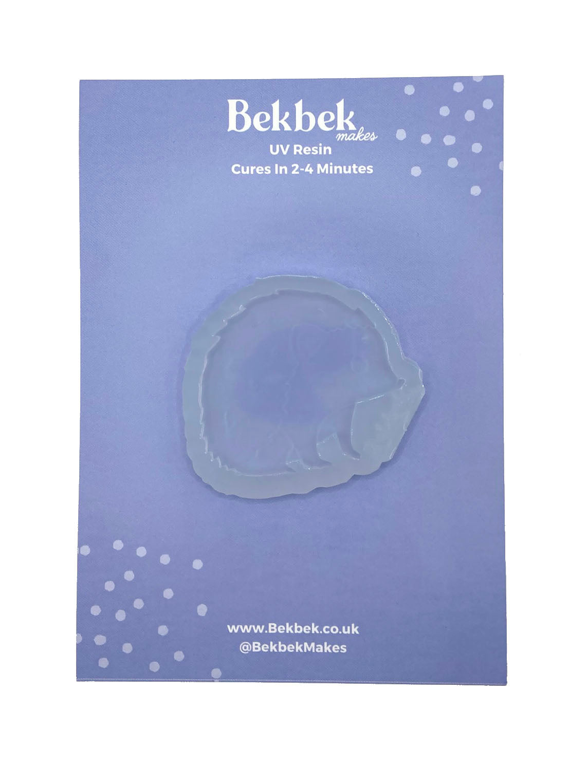 Large Hedgehog Reusable Silicone Mould