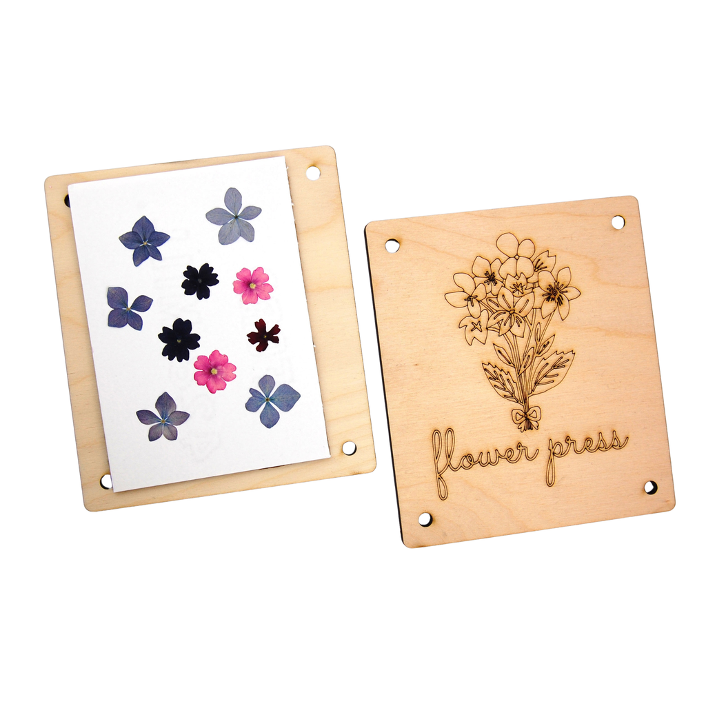 Large Flower Press - Gardening Bunny