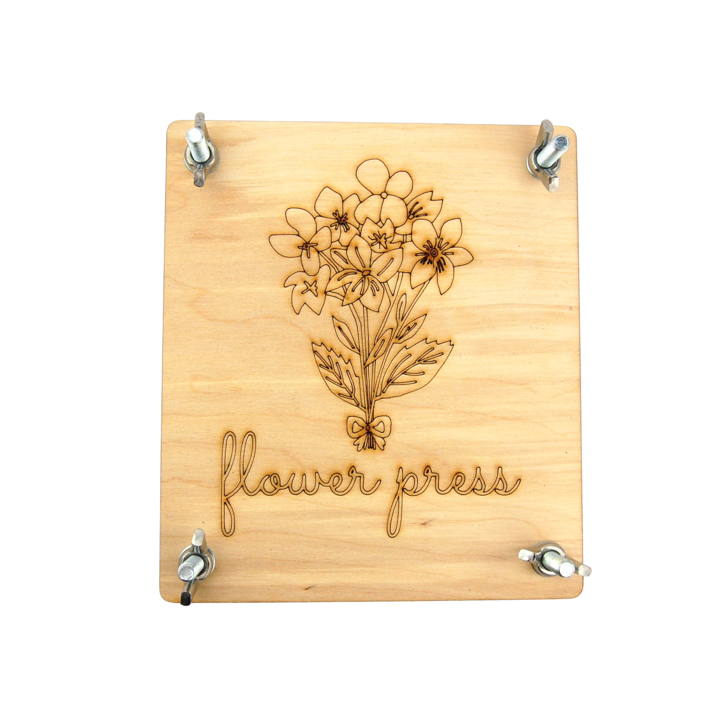 Large Flower Press - Gardening Bunny
