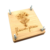 Large Flower Press - Gardening Bunny