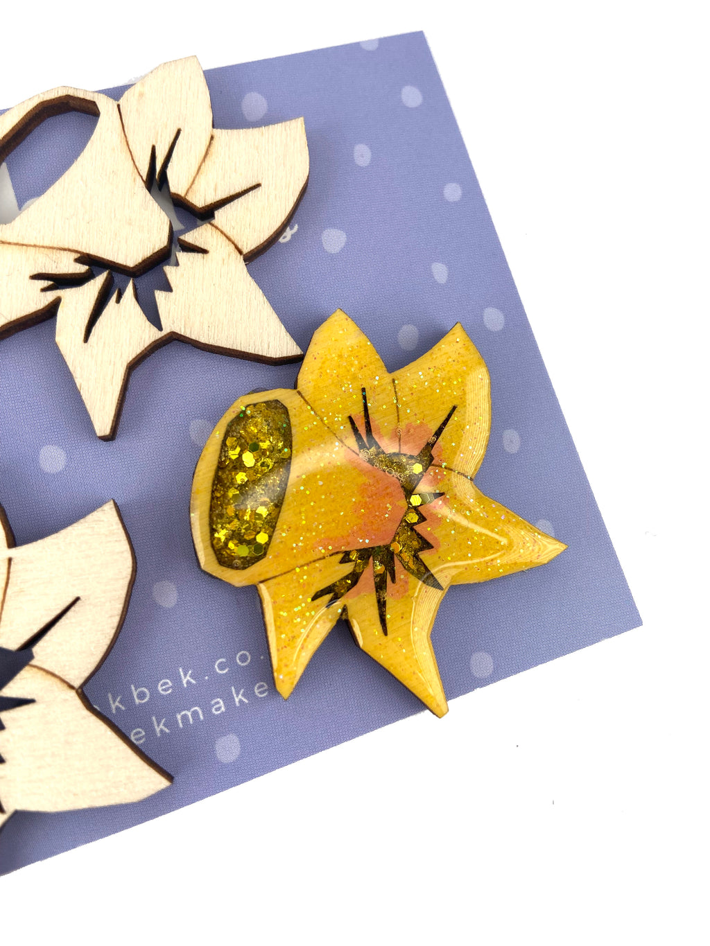Daffodil Wooden Shapes