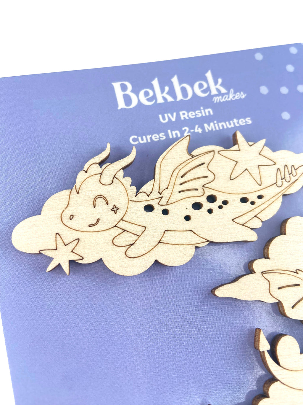 Dragons Wooden Shapes - Standing, Flying, Sleeping