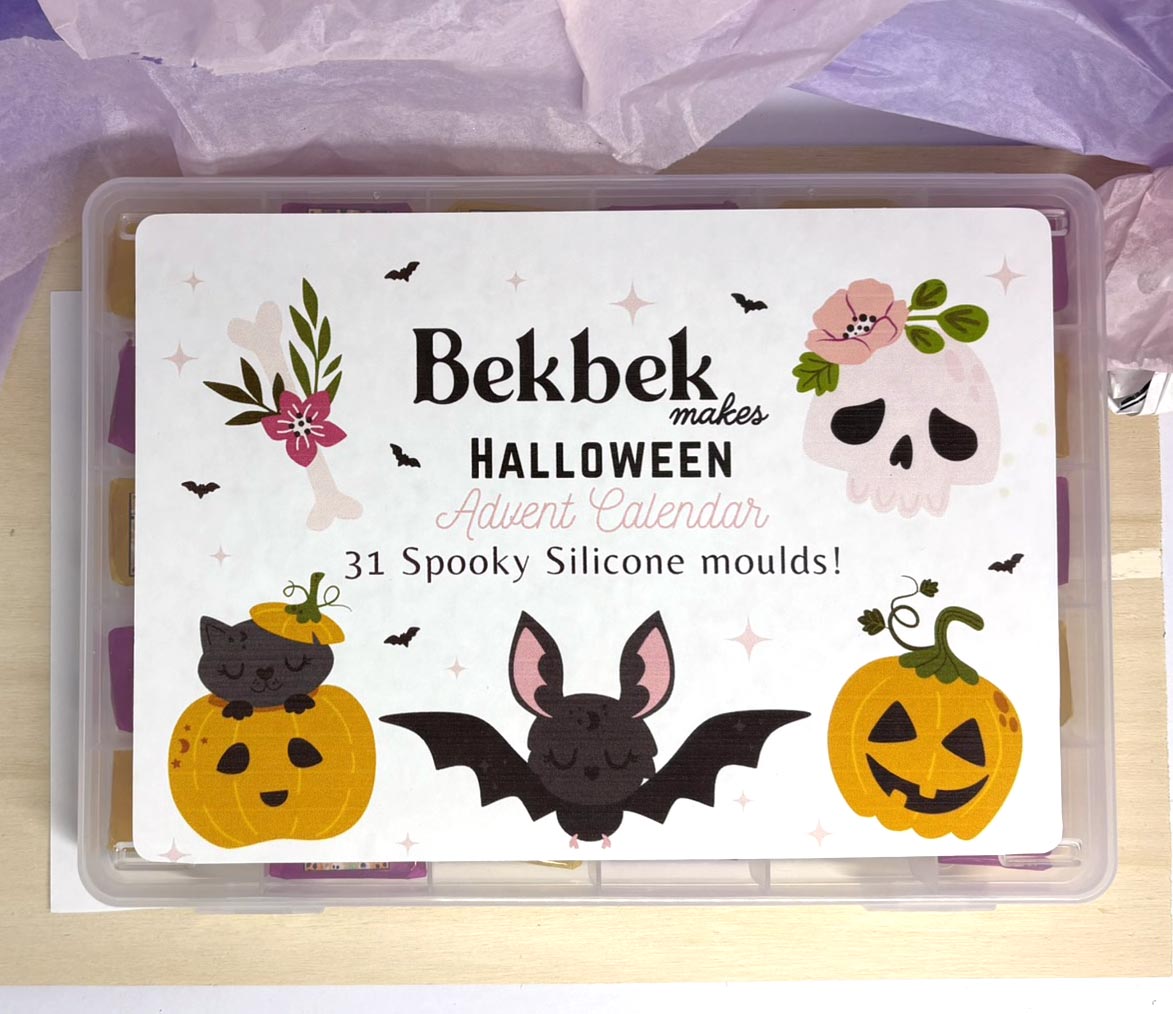 Halloween Reusable Silicone Mould Advent Calendar! (For UV Resin)
