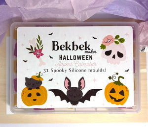 Halloween Reusable Silicone Mould Advent Calendar! (For UV Resin)