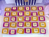 Halloween Reusable Silicone Mould Advent Calendar! (For UV Resin)