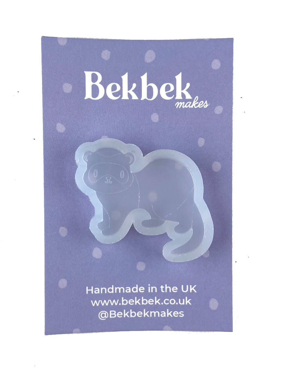 Cute Animals Reusable Silicone Moulds - Mouse, Cat, Hamster, Guinea Pig, Pig, Ferret, Bird