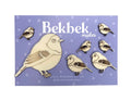 Robins  - Wooden Christmas Card Embellishments/ Jewellery Blanks