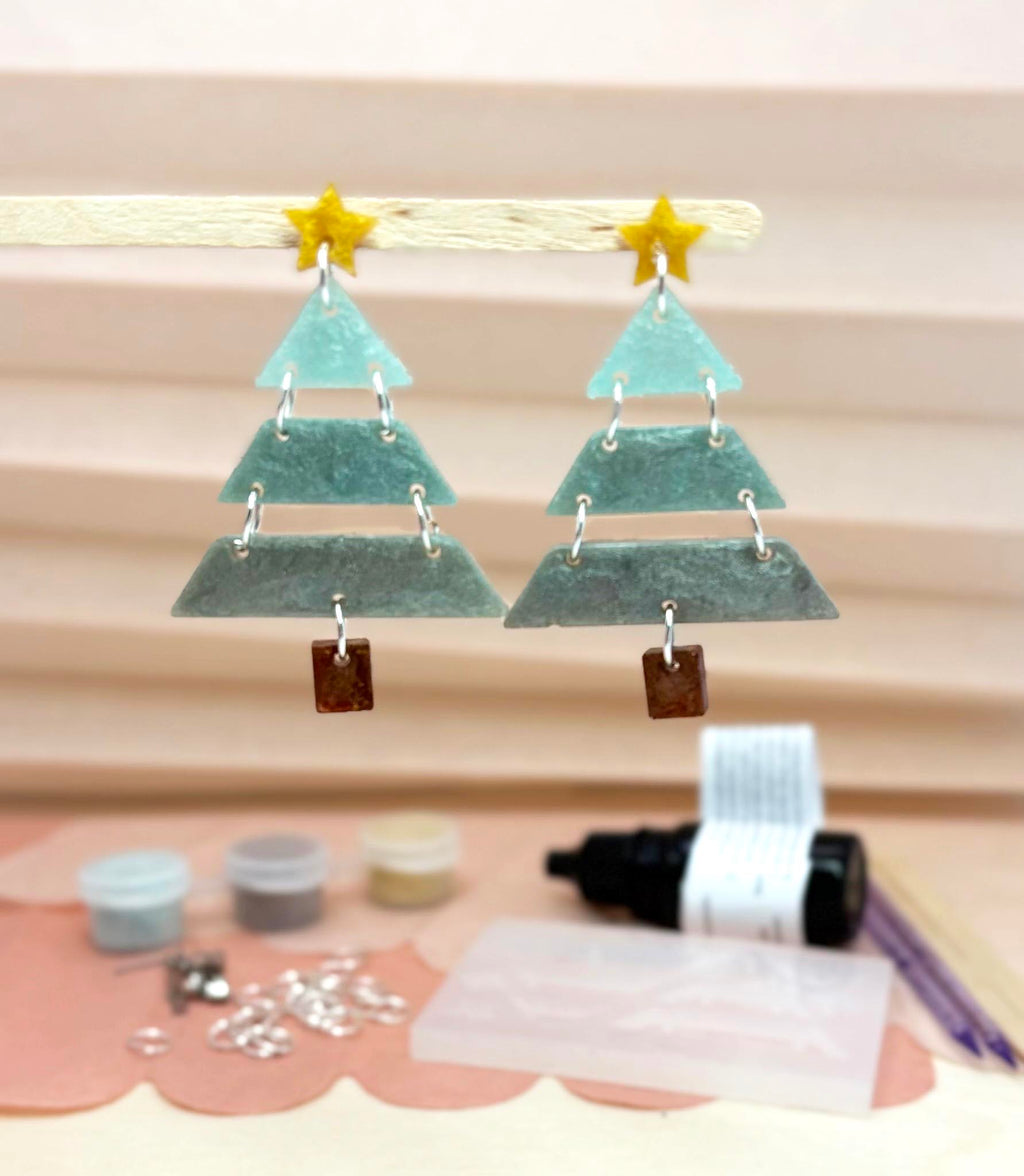 Dangly Christmas Tree Reusable Silicone Mould