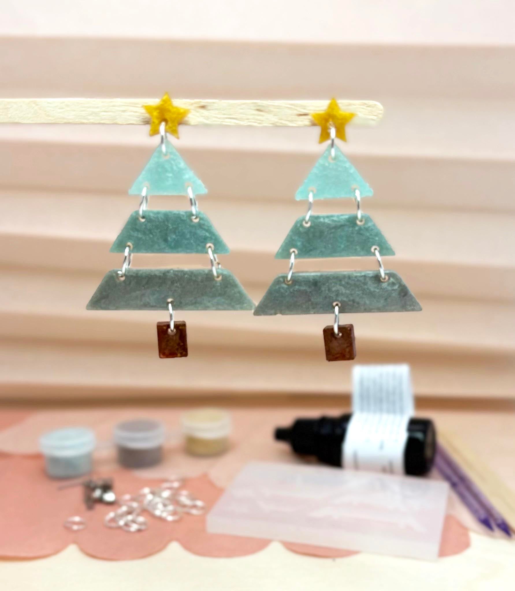 Dangly Christmas Tree Reusable Silicone Mould