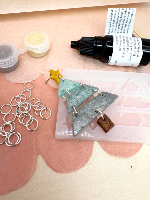 Dangly Christmas Tree Reusable Silicone Mould