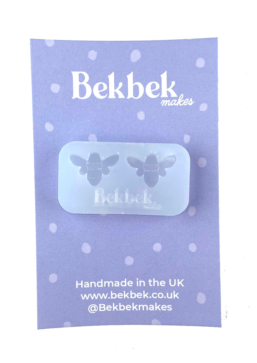 Bee's Reusable Silicone Mould - Earrings & Pin Sizes
