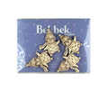 Mini Festive Penguins  - Wooden Christmas Card Embellishments/ Jewellery Blanks