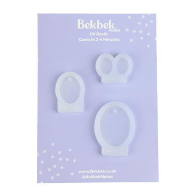 Oval Reusable Silicone Mould Set