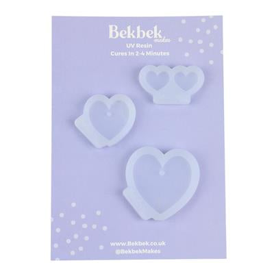 Heart Reusable Silicone Mould Set