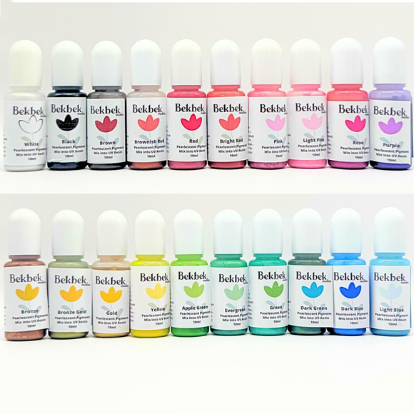 Pearlescent Pigments for UV Resin - To colour the UV Resin