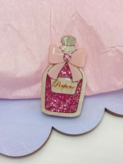 Perfume Bottles Wooden Shapes