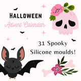 Halloween Reusable Silicone Mould Advent Calendar! (For UV Resin)