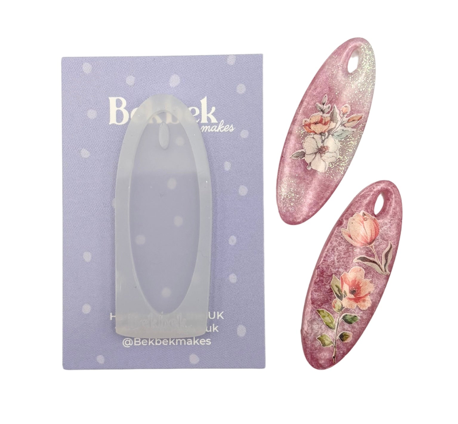 Long Oval Reusable Silicone Mould