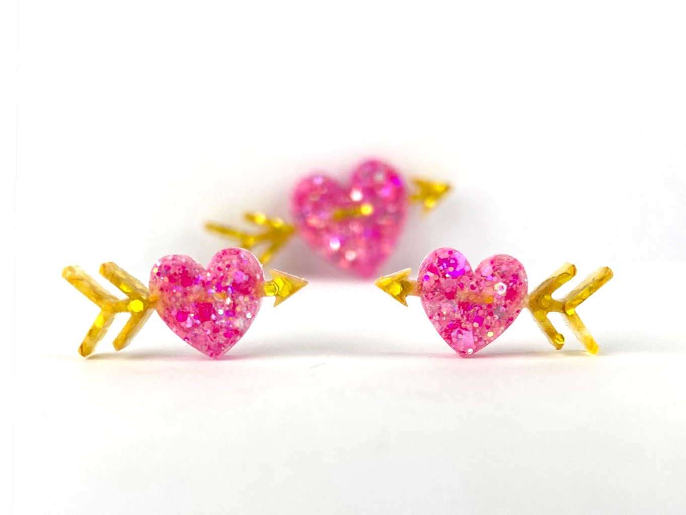 Valentines Heart & Arrow Reusable Silicone Moulds
