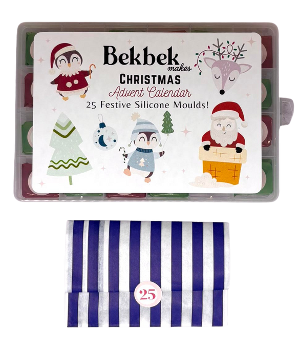 PRE-ORDER - Christmas Advent Calendar - 25 Silicone Moulds!