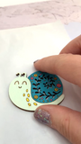 Snail Card Embellishments/ Jewellery Blanks